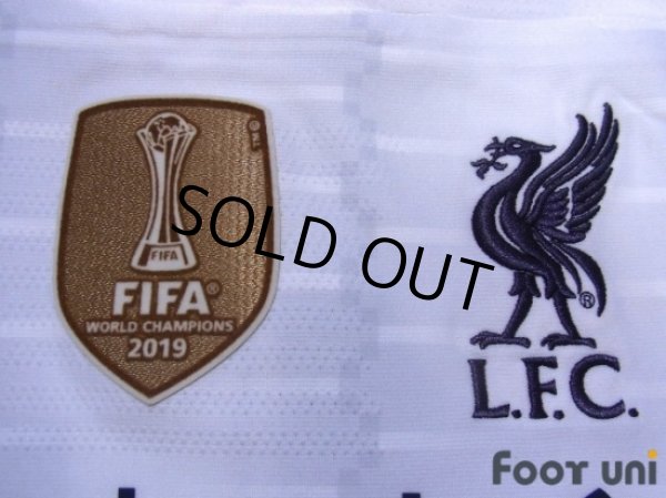Photo6: Liverpool 2019-2020 Away Authentic Shirt #11 Mohamed Salah Champions League Patch/Badge (6)