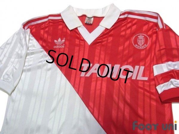 Photo3: AS Monaco 1992-1994 Home Shirt (3)