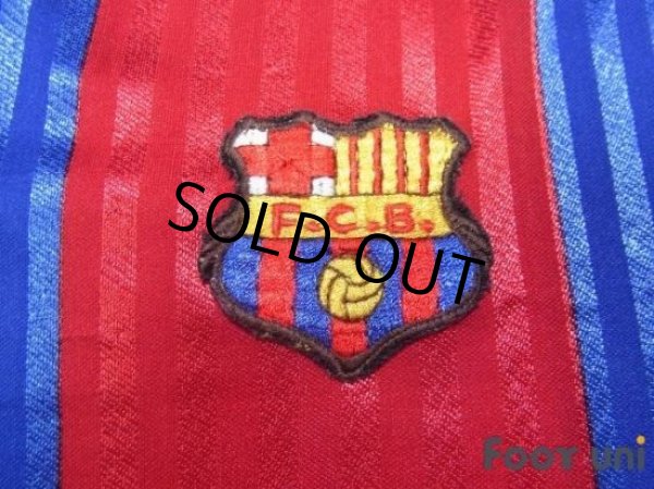 Photo5: FC Barcelona 1990-1992 Home Shirt (5)