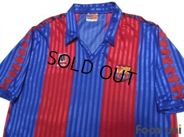 Photo3: FC Barcelona 1990-1992 Home Shirt (3)