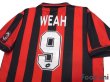 Photo4: AC Milan 1996-1997 Home Shirt #9 George Weah Scudetto Patch/Badge (4)