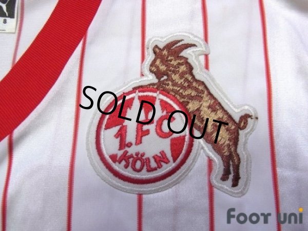 Photo6: 1.FC Koln 1985-1986 Home Shirt #16 (6)
