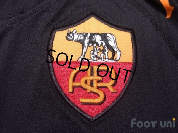 Photo4: AS Roma 2008-2009 3rd Long Sleeve Shirt Coppa Italia Patch/Badge (4)