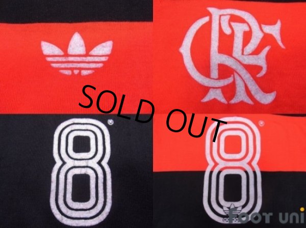 Photo7: Flamengo 1980s Home Shirt #8 (7)