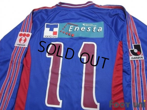 Photo4: F.C. Tokyo 1999-2000 Home Long Sleeve Shirt #11 (4)