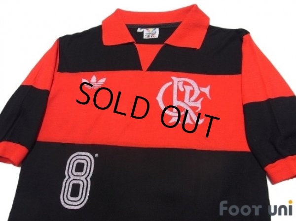 Photo3: Flamengo 1980s Home Shirt #8 (3)