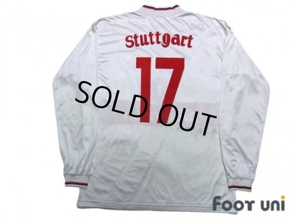 Photo2: VfB Stuttgart 1994-1995 Home Long Sleeve Shirt #17 (2)