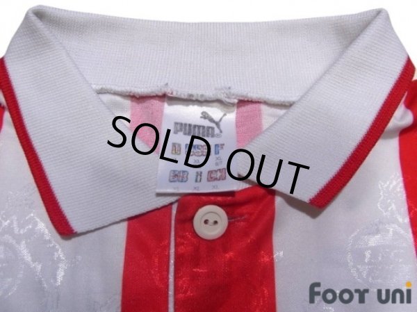 Photo4: 1.FC Koln 1995-1996 Home Long Sleeve Shirt (4)