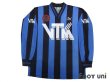 Photo1: Club Brugge 1992-1994 Home Long Sleeve Shirt (1)