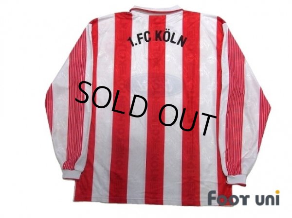 Photo2: 1.FC Koln 1995-1996 Home Long Sleeve Shirt (2)