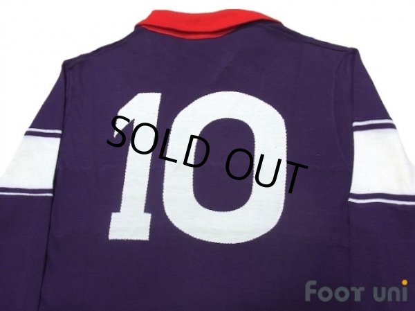 Photo4: Fiorentina 1984-1985 Home Long Sleeve Shirt #10 (4)
