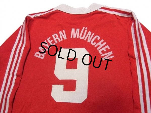 Photo4: Bayern Munchen 1978-1979 Home Long Sleeve Shirt #9 (4)