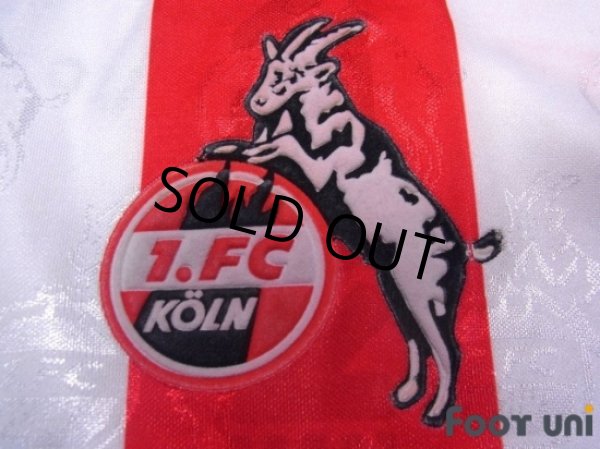 Photo5: 1.FC Koln 1995-1996 Home Long Sleeve Shirt (5)