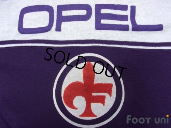 Photo6: Fiorentina 1984-1985 Home Long Sleeve Shirt #10 (6)
