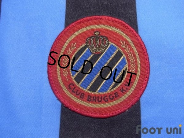 Photo5: Club Brugge 1992-1994 Home Long Sleeve Shirt (5)
