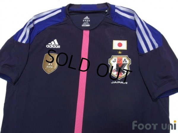 Photo3: Japan Women's Nadeshiko 2012 Home Authentic Shirt FIFA World Champions 2011 Patch/Badge w/tags (3)