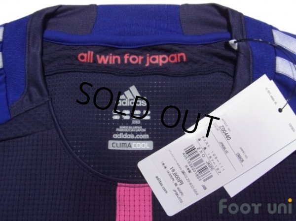Photo4: Japan Women's Nadeshiko 2012 Home Authentic Shirt FIFA World Champions 2011 Patch/Badge w/tags (4)