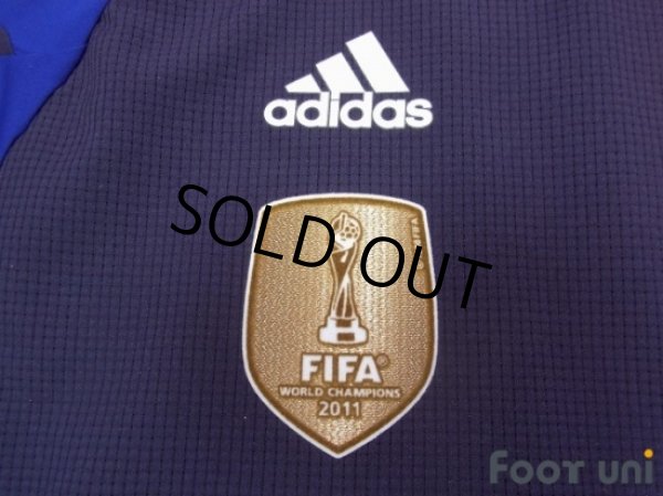 Photo6: Japan Women's Nadeshiko 2012 Home Authentic Shirt FIFA World Champions 2011 Patch/Badge w/tags (6)