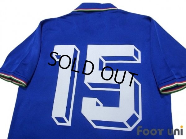 Photo4: Italy 1986 Home Shirt #15 (4)