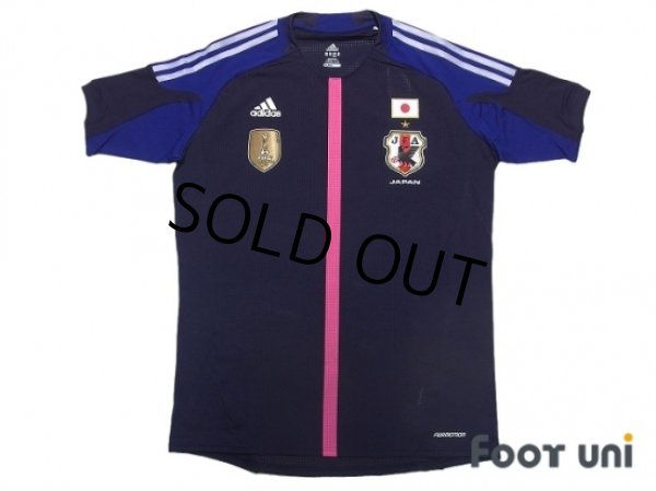 Photo1: Japan Women's Nadeshiko 2012 Home Authentic Shirt FIFA World Champions 2011 Patch/Badge w/tags (1)