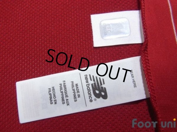 Photo8: Liverpool 2019-2020 Home Long Sleeve Shirt #9 Firmino Premier League Patch/Badge (8)