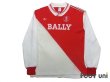 Photo1: AS Monaco 1986-1987 Home Long Sleeve Shirt (1)