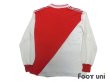 Photo2: AS Monaco 1986-1987 Home Long Sleeve Shirt (2)