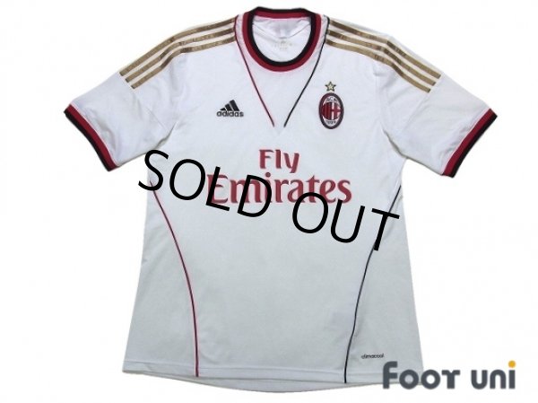 Photo1: AC Milan 2013-2014 Away Shirt (1)