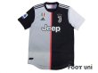 Photo1: Juventus 2019-2020 Home Authentic Shirt Serie A Tim Patch/Badge (1)