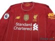 Photo3: Liverpool 2019-2020 Home Long Sleeve Shirt #9 Firmino Premier League Patch/Badge (3)