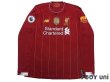 Photo1: Liverpool 2019-2020 Home Long Sleeve Shirt #9 Firmino Premier League Patch/Badge (1)