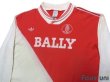 Photo3: AS Monaco 1986-1987 Home Long Sleeve Shirt (3)