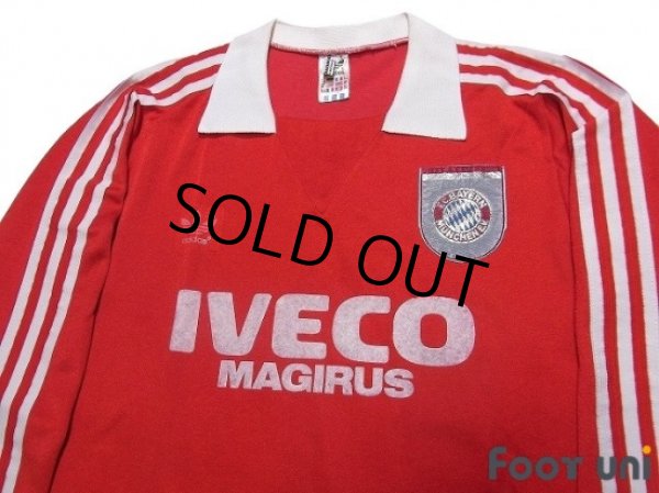 Photo3: Bayern Munchen 1980-1981 Home Long Sleeve Shirt (3)