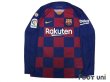 Photo1: FC Barcelona 2019-2020 Home Long Sleeve Shirt #3 Pique La Liga Patch/Badge (1)