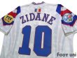 Photo4: France Euro 1996 Away Shirt #10 Zidane UEFA Euro 1996 Patch/Badge UEFA Fair Play Patch/Badge (4)