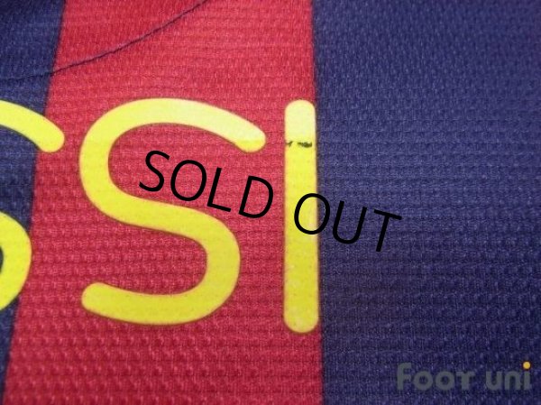 Photo8: FC Barcelona 2013-2014 Home Shirt #10 Messi LFP Patch/Badge (8)
