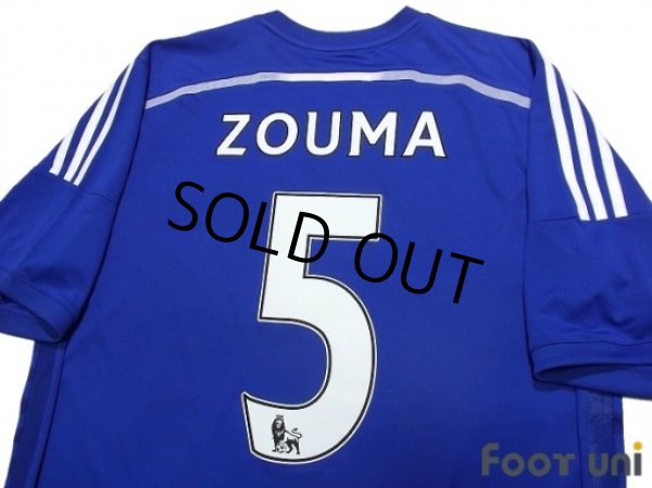 Photo4: Chelsea 2014-2015 Home Shirt #5 Kurt Zouma (4)