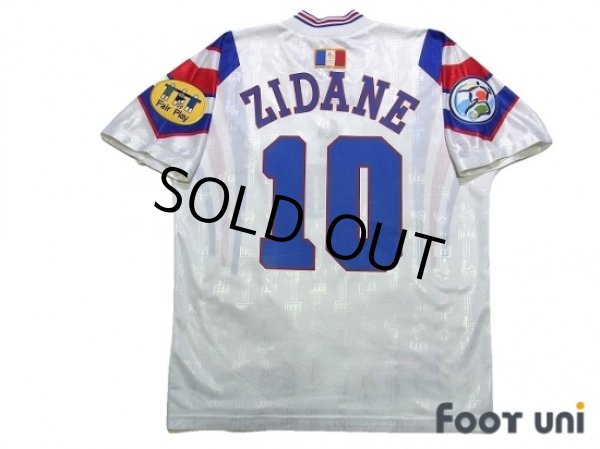 NWT ZIDANE 10 L FRANCE NATIONAL TEAM 1996 Maillot Home