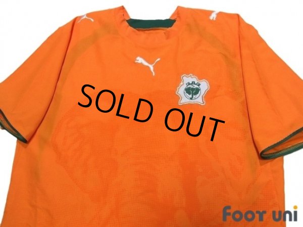 Photo3: Cote d'Ivoire 2006 Home Shirt (3)