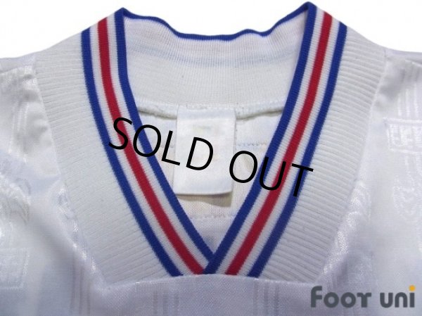 Photo5: France Euro 1996 Away Shirt #10 Zidane UEFA Euro 1996 Patch/Badge UEFA Fair Play Patch/Badge (5)