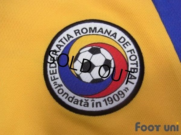 Photo7: Romania Euro 2000 Home Shirt #10 Gheorghe Hagi UEFA Euro 2000 Patch/Badge UEFA Fair Play Patch/Badge (7)