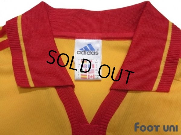 Photo5: Romania Euro 2000 Home Shirt #10 Gheorghe Hagi UEFA Euro 2000 Patch/Badge UEFA Fair Play Patch/Badge (5)