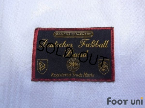 Photo7: Germany Euro 1996 Home Shirt #18 Klinsmann UEFA Euro 1996 Patch/Badge UEFA Fair Play Patch/Badge (7)