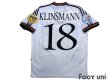 Photo2: Germany Euro 1996 Home Shirt #18 Klinsmann UEFA Euro 1996 Patch/Badge UEFA Fair Play Patch/Badge (2)