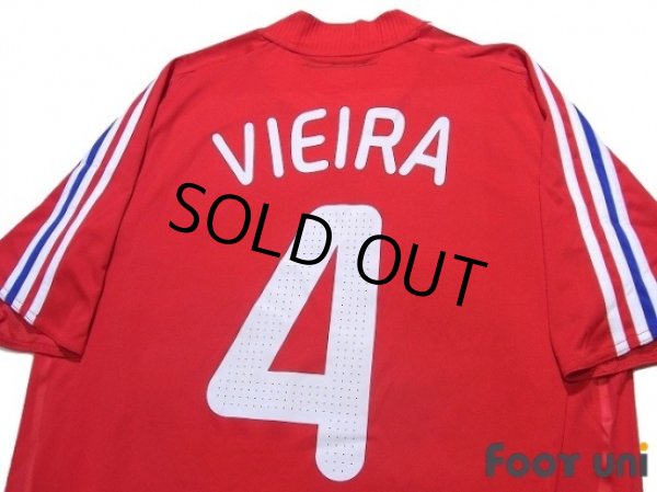 Photo4: France 2008 Away Shirt #4 Vieira (4)
