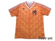 Photo1: Netherlands Euro 1988 Home Shirt (1)