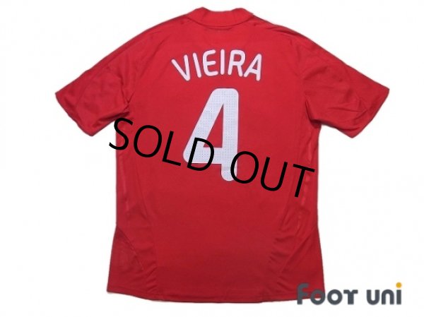 Photo2: France 2008 Away Shirt #4 Vieira (2)