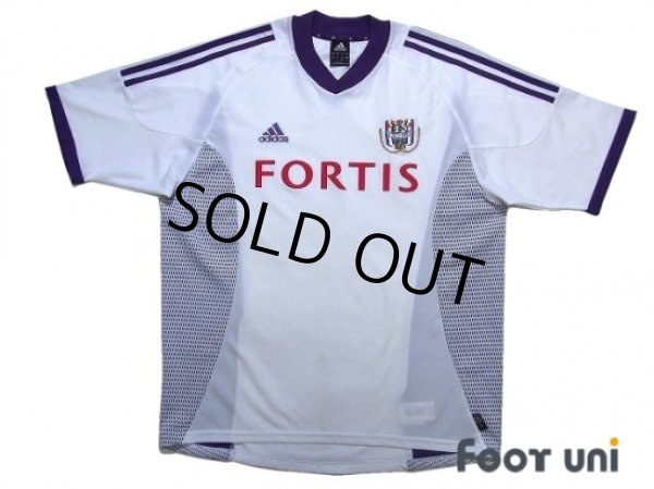 Photo1: Anderlecht 2002-2003 Home Shirt (1)