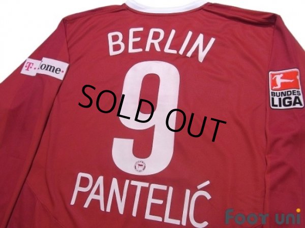 Photo4: Hertha Berlin 2007-2008 Away Player Long Sleeve Shirt #9 Pantelic Bundesliga Patch/Badge w/tags (4)