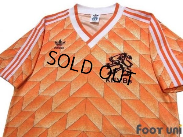 Photo3: Netherlands Euro 1988 Home Shirt (3)